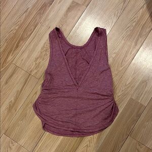 Lululemon reversible tank. pink purple color